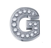 Charm Elements in White Gold Diamante DCHF3319G.002